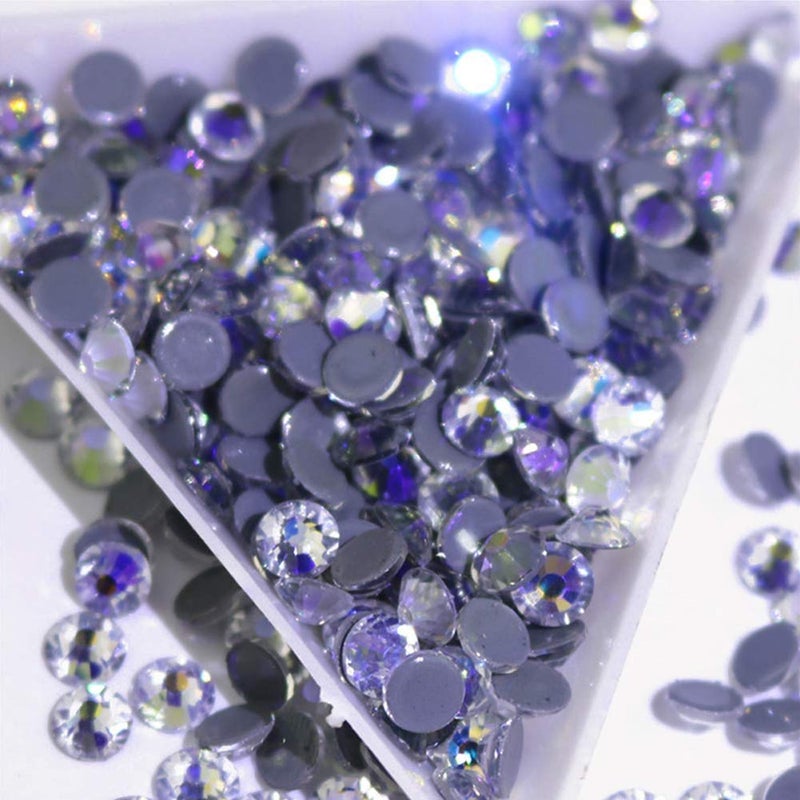Dowarm 1440 Pieces Hotfix Crystal Rhinestones for Clothes Crafts, Hot Fix Glue on Flatback Crystals, Iron on Crystal Rhinestone (Moonlight/Starry Sky, SS6) - Image 4